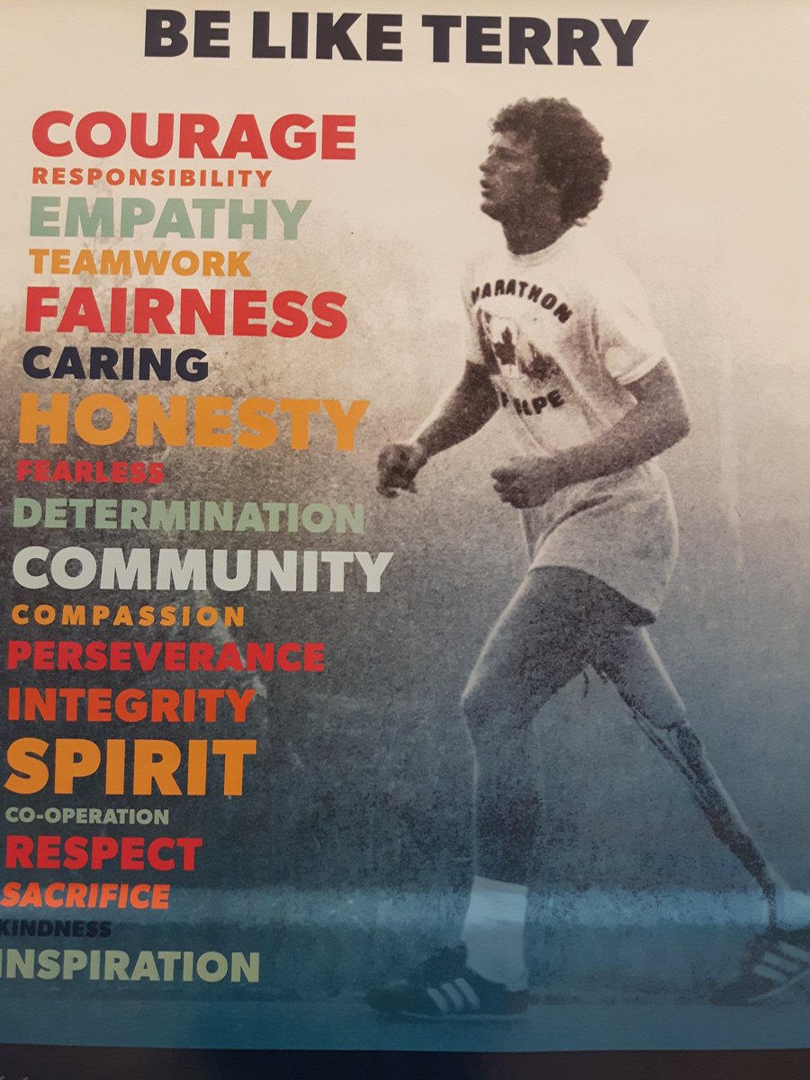 fluzi87's tweet photo. Today, we honour what this man did to change society. @TerryFoxCanada https://t.co/edf0K0RNe2