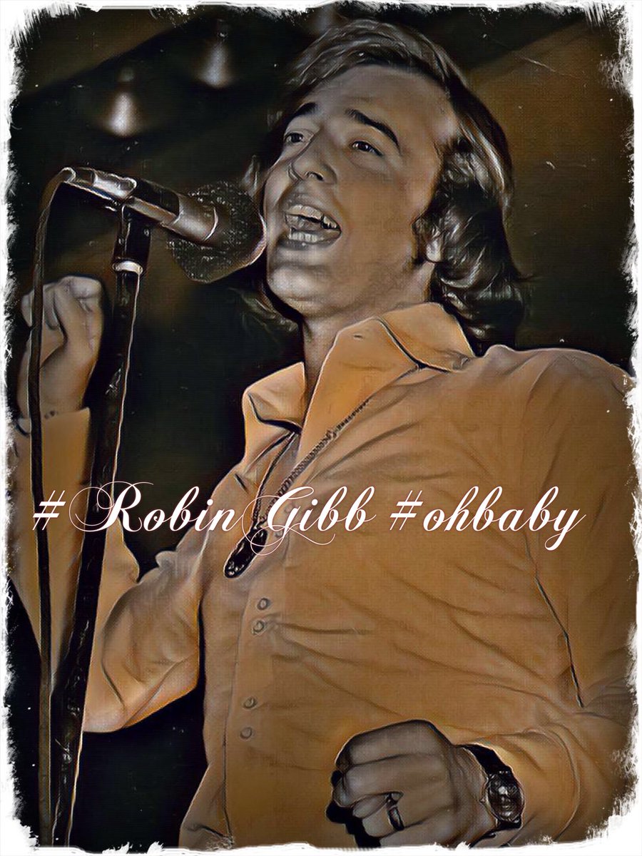 DeppsDiamond's tweet image. #TGIF #RobinGibb #ohbaby #BeeGees @BeeGees
