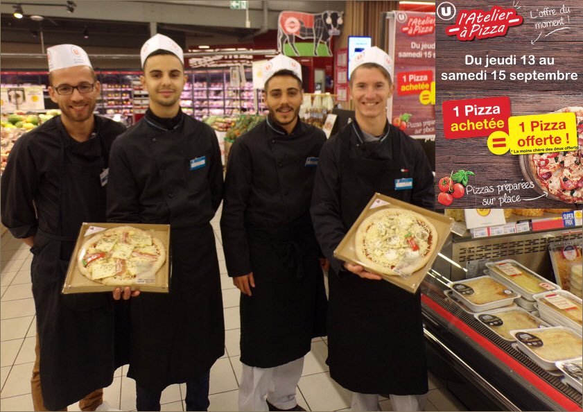 Ustsylvain49's tweet photo. 1 pizza 🍕 achetée = 1 pizza 🍕 offerte https://t.co/PuNNqDNPKR