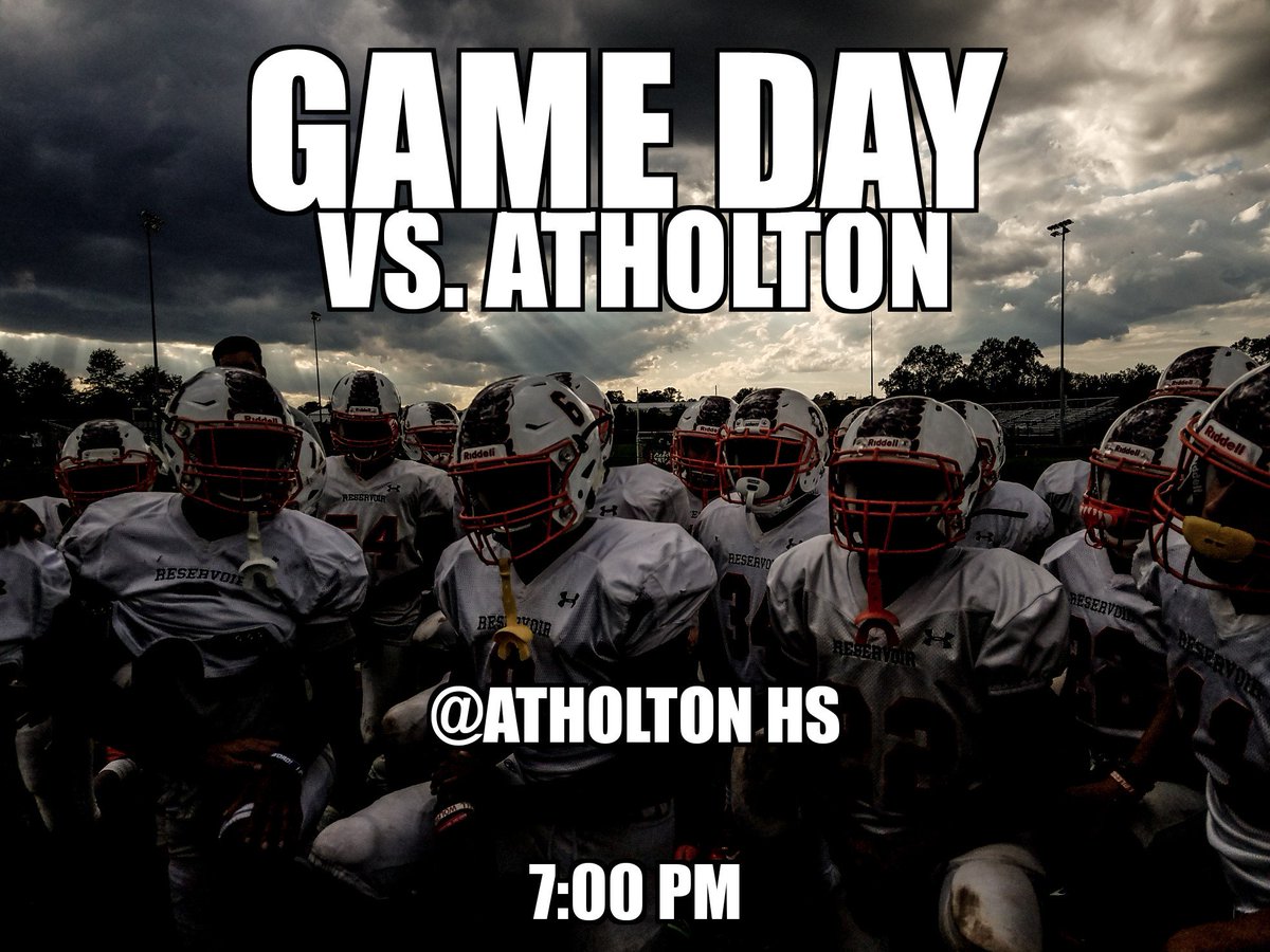 ResiFootball's tweet photo. Join @ResiFootball as we travel to @AtholtonFB to take on the Raiders in a crucial @MPSSAA_Org 3A East matchup!
#GoGators #ReservoirFootball #Week3 https://t.co/VvbLvUKSTz