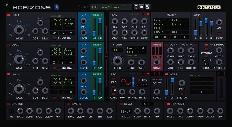 Horizons | RE is now available in the propellerhead shop 
shop.propellerheads.se/rack-extension…
#PropellerheadSW #Reason #synthwave #electronica #synth
