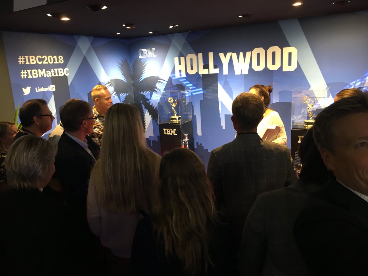 cloudstuff's tweet photo. Friends at #mediacitybergen visit #hollywood #ibc2018 #ibmatibc https://t.co/yRBRnHkJv0