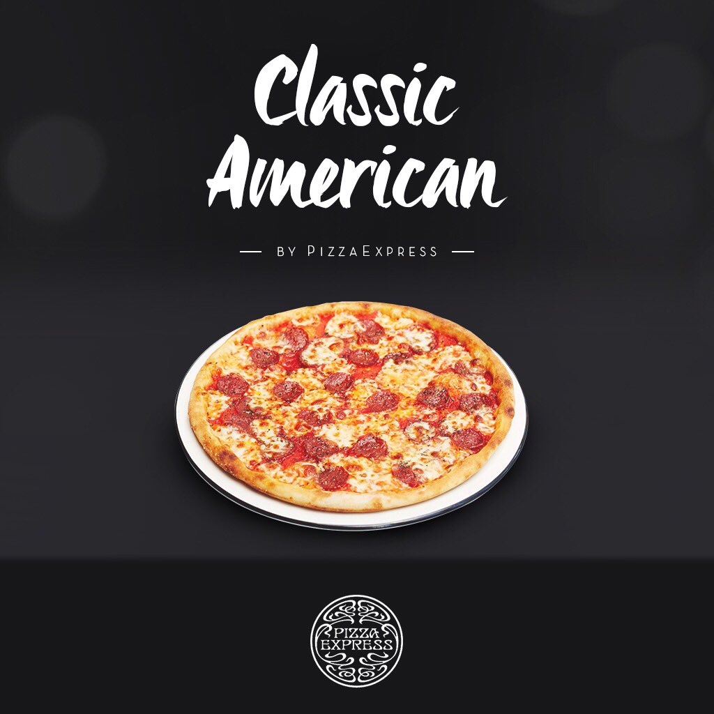 An original on our menu since 1965. The American is topped with Pepperoni and fresh Mozzarella, the perfect combination we all know and love!
#PizzaExpressIn 
#classics #pizzas #italian #italiancuisine #pizzaexpress #pepperonipizza #pepperoni #mozzarella #classicpizzas #foodies