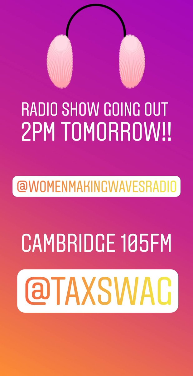Our director has been featured in @womenmakingwaves on @cambridge105 'truly breaks the mould smashes the glass ceiling leading the way' goes out 2pm tomorrow!!