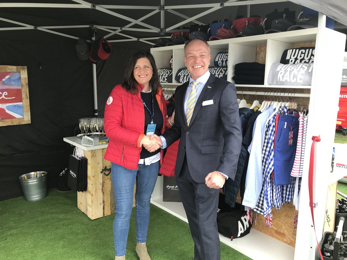 August Race tweet media