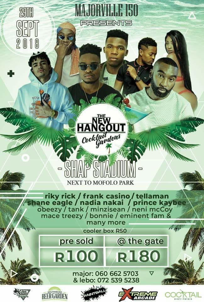 Nonhle_ND's tweet photo. @champagne_major if you freakin can't pay promoters how are you going to pay everyone on this line up ? You're an exploitative jerk for taking advantage of other people honestly ! Now that your #NewHangoutCocktailGardens is well marketed you won't pay ? May your evil soul buuuurn https://t.co/MI98gzpiaw
