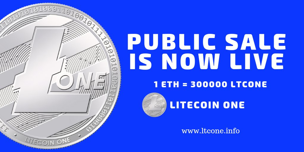 LitecoinOne's tweet photo. Our public sale is live now! You can also be a part of this revolutionary project by participating in the sale. 
Buy your tokens now by clicking on the link: https://t.co/YRwuZed9W3
#LitecoinOne #ICO #Publicsale #Presale #Invest #Crypto #bitcoinnews #Bitcoin #Tokensale #Litecoin https://t.co/xRLCTCF1sS