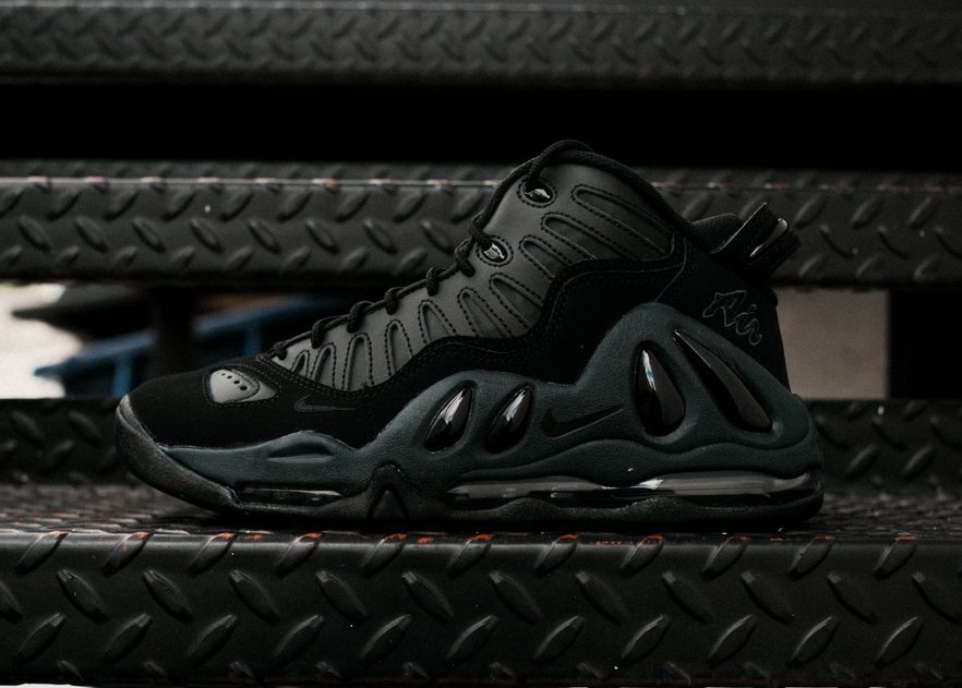 nike air max uptempo 97 triple black