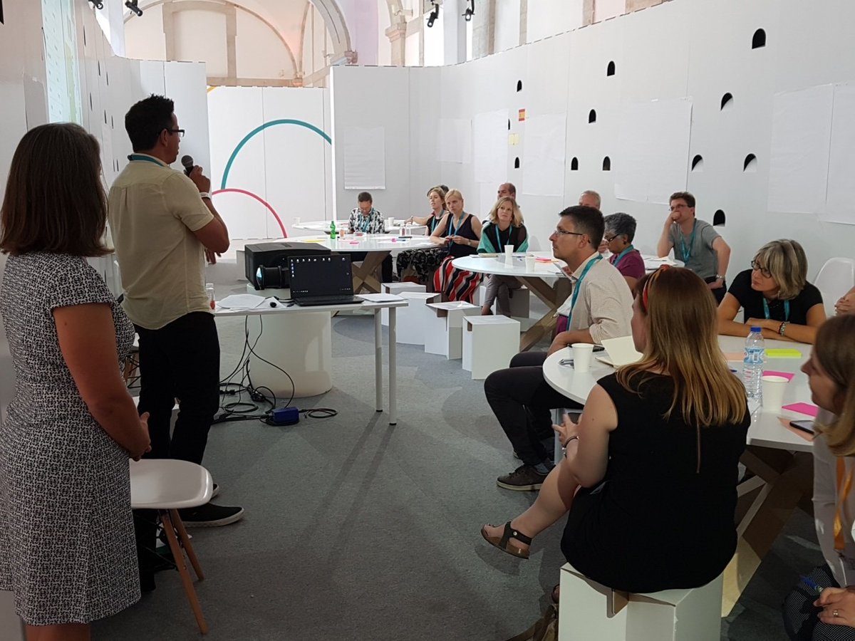 CHANGEurbact's tweet photo. Special thanks to @szigeti1 @joemicheli94 @andicrawford and our CHANGE! Partners for organising this inspiring and successful workshop #cocreatingchange @URBACT #URBACTfest @CitiesOfService https://t.co/IxuZd63HkQ