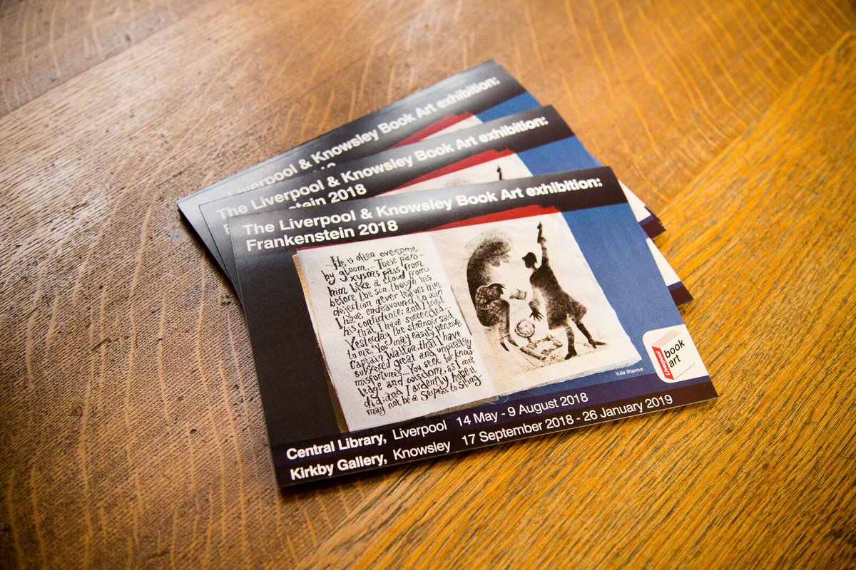 "A wonderful &amp; thought-provoking exhibition"

"It made our day, thank you".

Don't miss the Frankenstein Liverpool &amp; Knowsley Book Art Exhibition running from 17 September until 26 January, 2019 at the Kirkby <a href="/galleriesmuseum/">Kirkby Gallery & Prescot Museum</a> in Knowsley, plus it's FREE! ow.ly/CVWN30lHsno