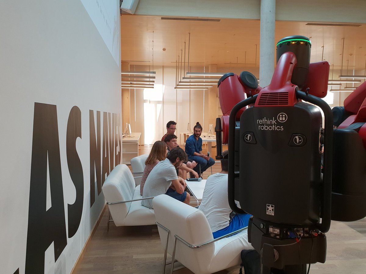 rosfilmfestival's tweet photo. Today appeared the teams that formed the #Filmrobothon. 7 teams of film-makers and engineers and the same challenge: create between all the members of the 2 robots, work with another 4 robots and make a film where the robots are will be actors.
Will they get the challenge? https://t.co/5xGB1XEctt