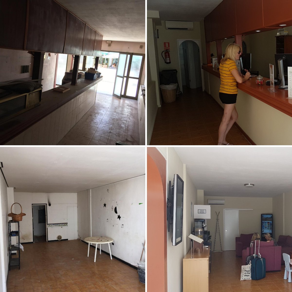 ElenaDortaTFE's tweet photo. #SunsetBayClub gives you a warm #welcome in our provisional #reception 🤗Thank you Carlos Lorenzo for your great idea, Janos Markus for all your work and of course @CristinaglezRM @IvanLorenteRM &amp; @sgbajtek for making this possible #diamondcareers #diamondexperiences https://t.co/U5JW9SKjMS