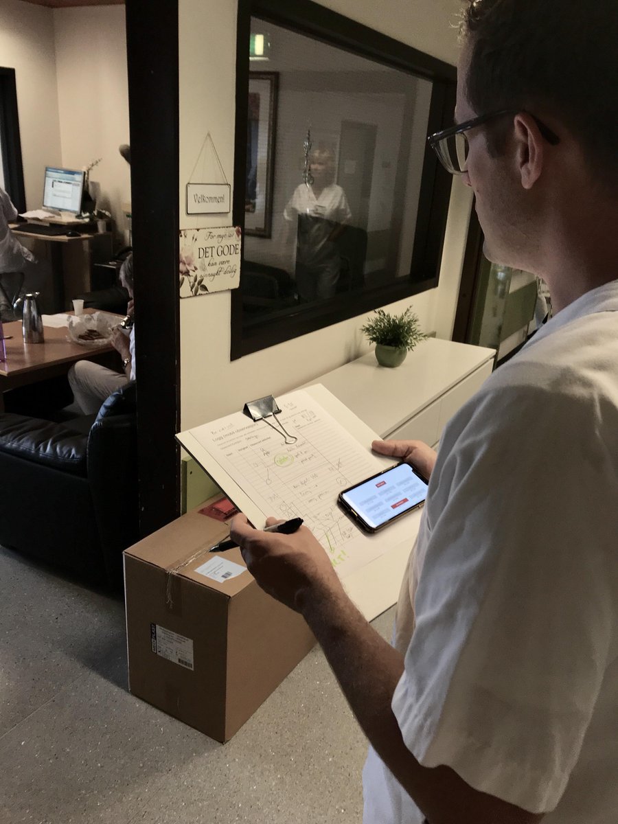 KaempferM's tweet photo. Trying out our new digital app for time and motion studies in Gemba on a medical ward. Extremely promising and time-saving! #gotogemba #goseeaskwhyshowrespect #moretimeforpatients #gembaapp https://t.co/M12OuvTE1r