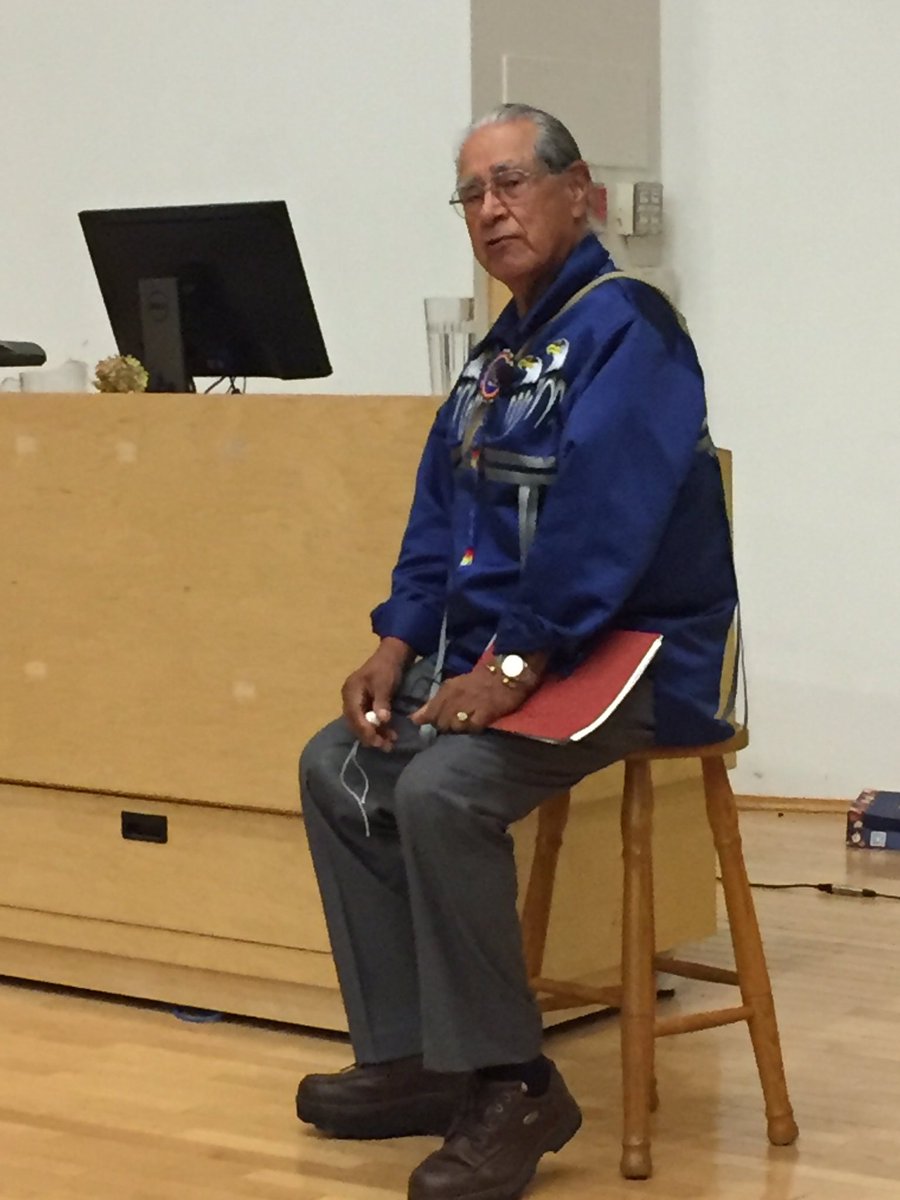 'Nature has rights. We have responsibilities.' - Elder Albert Marshall @DalSustLife #inherentresponsibility #TwoEyedSeeing #Mikmaki