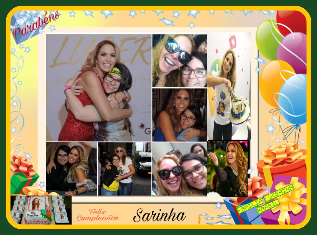 FamiLucerinaBR's tweet photo. @LuceroMexico reina, hoje é um dia muito especial para o #FLBR!É aniversário da nossa doce opiniosa @sarinhawigand!Porfa felicita ela com PARABÉNS E BEIJOCAS!Ela ficará muito feliz 👏🎂🎈🎊🎉😘 https://t.co/Wlr4QHqdRl