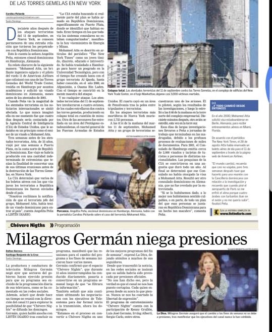 NeuroMarketin16's tweet photo. @mariaelenanb acaba de informar en @SoldelaMananaRD que #ValentinBaez alto ejecutivo de @telesistema11rd confirmó que @Cheverenights ha perdido raiting y facturación lo q decíamos anoche, también desmintió el invento de la presión alegando q ella seguirá en canal en otro horario https://t.co/ns9lHDdOyk