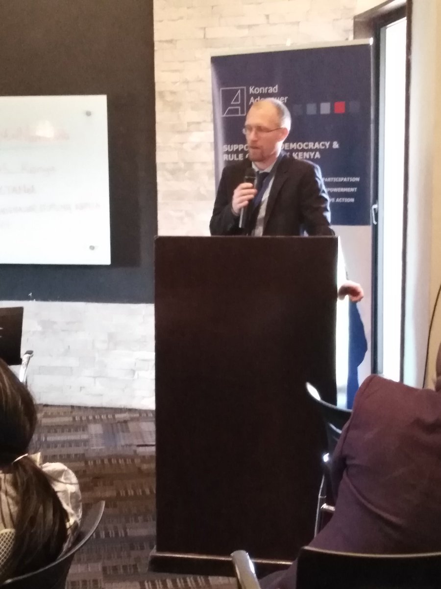 KAS_Kenya's tweet photo. KAS Country Director Dr. Jan Cernicky officially closes a very interactive and productive conference on #DigitalMarketsKe https://t.co/suWNb1BPbx
