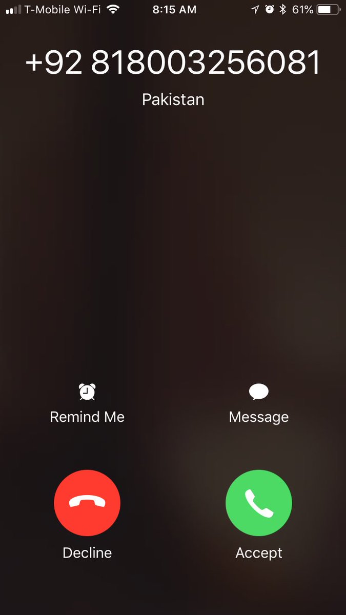 GreggyKrueger's tweet image. #telemaketers up early with the shits! what happened to that #donotcallregistry? Funny thing is that some of you running these scams have your # atttached to social media and are in my contacts. #dummy besides I don’t answer my phone especially when it comes from Pakistan #foh