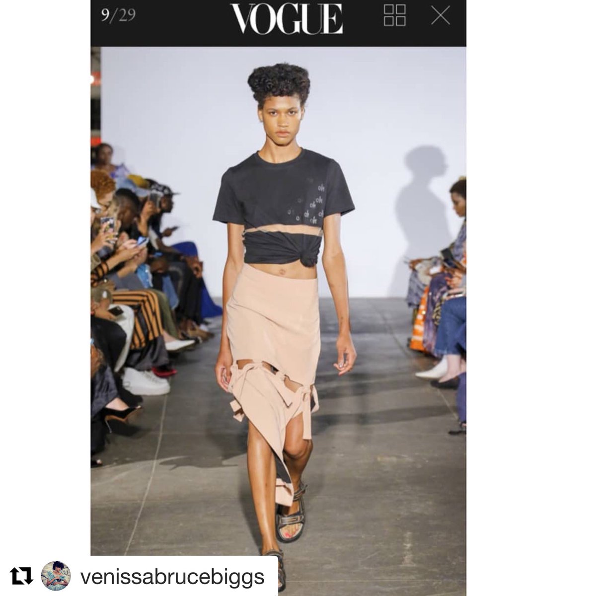 AngiesModels's tweet photo. #AMTIWATCH Vanissa took #NYFWSS19 by storm! For
Maki Oh @maki.oh #vogue
@voguerunway
#weloveourmodels Want to start off just like Venissa did? Take a chance and audition! The sky is the limit! #AMTIOttawa Open Call Friday Sept. 14th at 5:30 pm or Saturday Sept. 15th at 2pm https://t.co/fJ7HWU7X2x