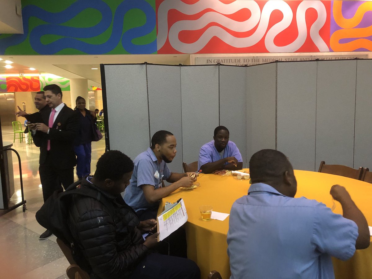 KurtStraussMBA's tweet photo. Could not be more proud of our #MSCHONY EVS team breaking bread together during EVS Week @nyphospital https://t.co/u3GR8QGVue