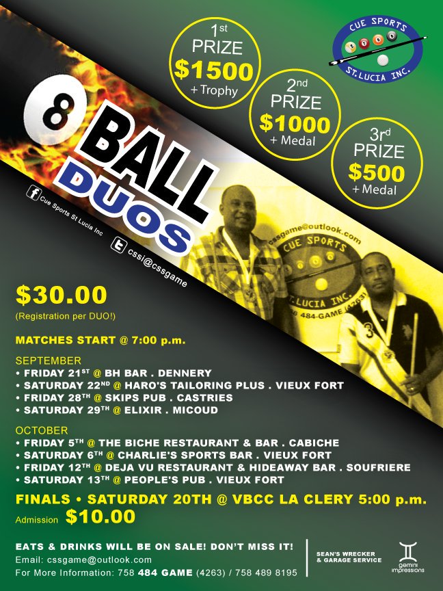 cssgame's tweet image. #8BallDuos2018
Be ready...Be there