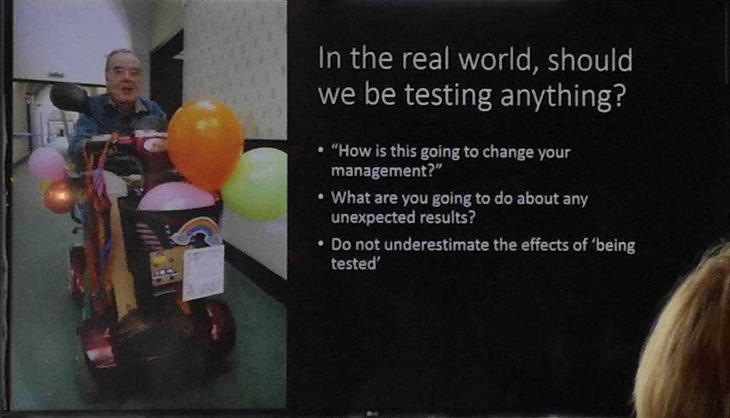 Runbuster's tweet image. Are the outcome measures we do changing our management? Do we ever think about the other effects it could have on people..... #healthyageing #moveitorloseit @geri_baby