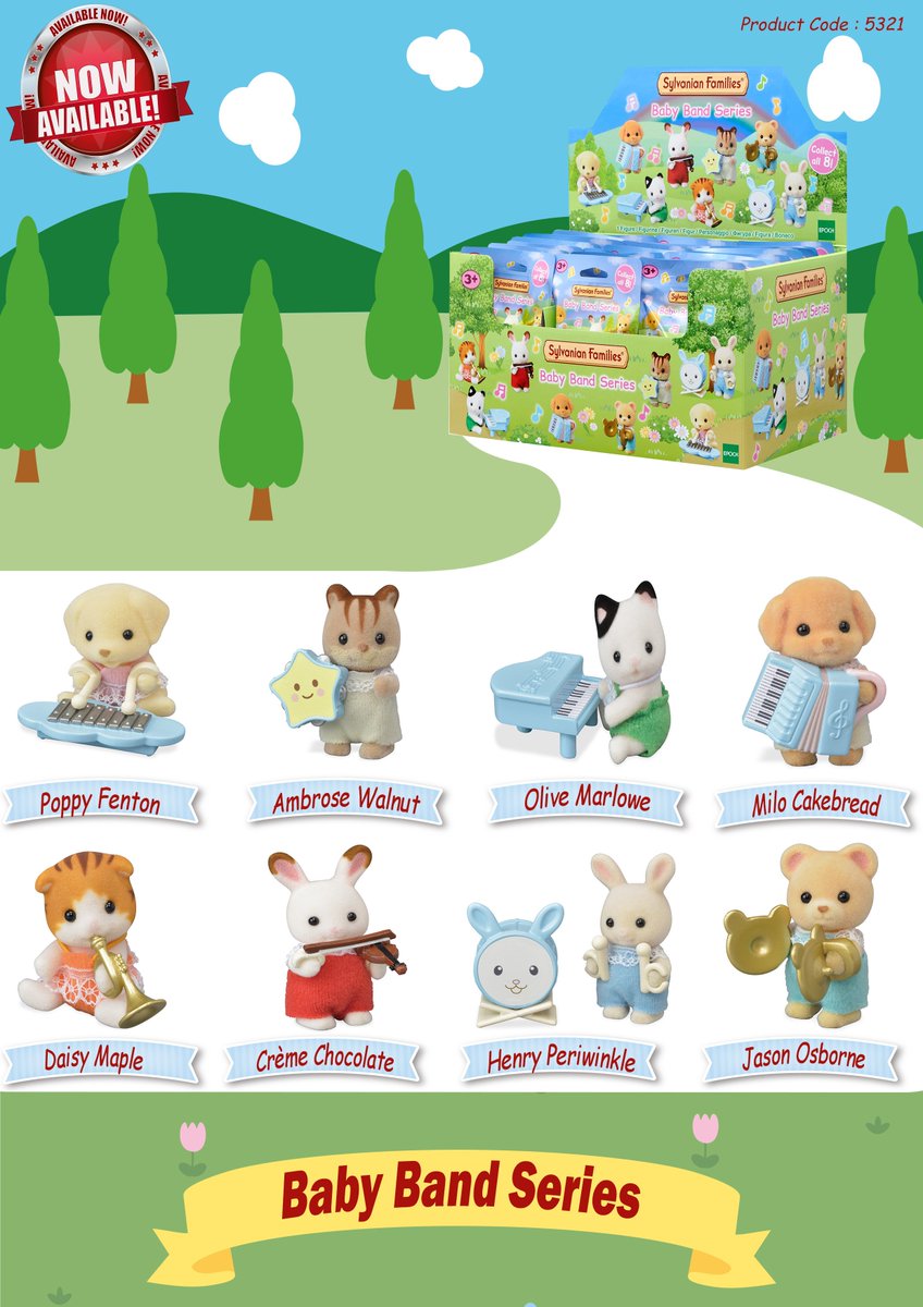 list of all sylvanian families