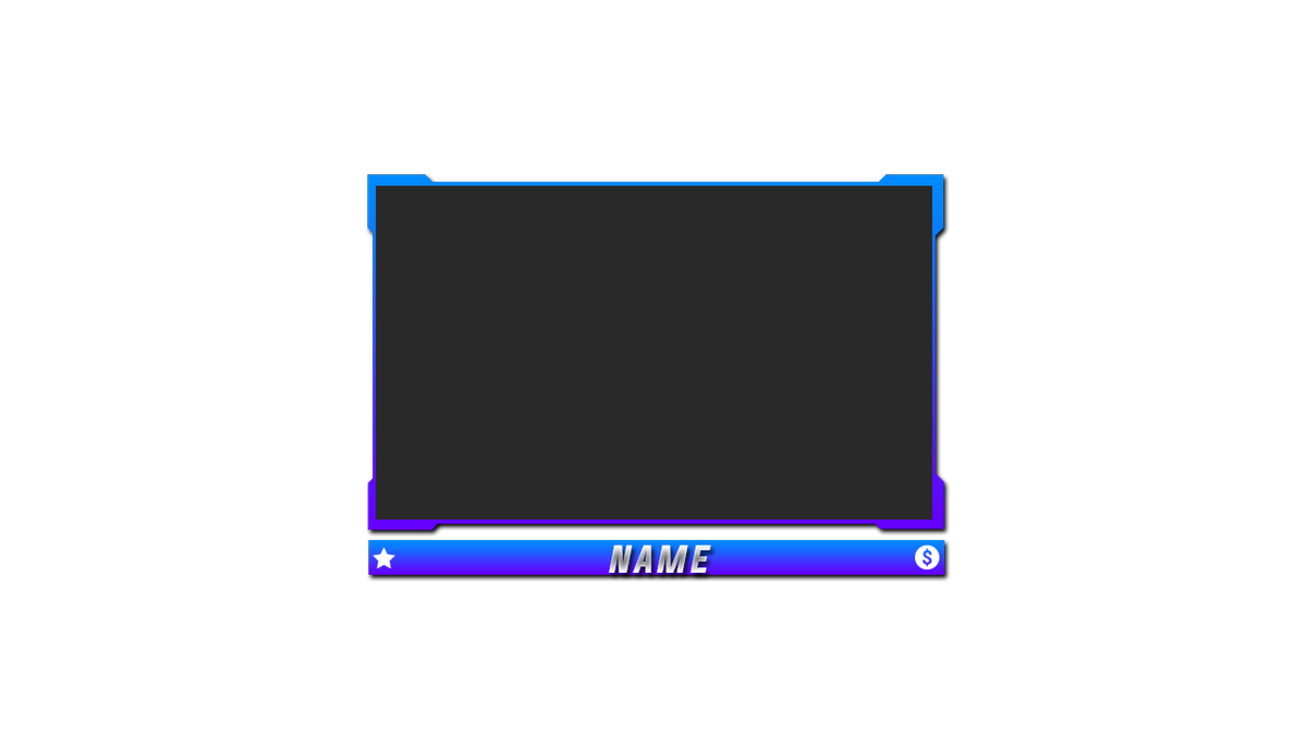 Cool Facecam Borders / Facecam border png, Facecam border png