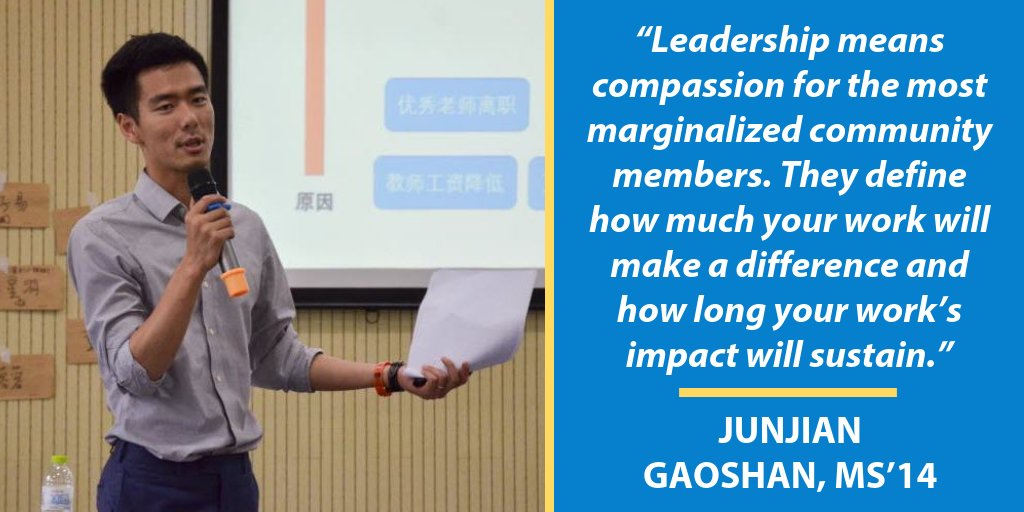 DukeGHI's tweet photo. Congrats to #DukeMScGH @GAOSHAN_JUNJIAN, MS'14, on being selected as one of @AsiaSociety's 2018 #Asia21 Young Leaders. Junjian is an @Asia_Foundation #AsiaDevFellow at the Nat'l Program Office of @UNFPAChina. More: https://t.co/ngTcABFRag #DGHIproud
@DukeAlumni @DukeGradSchool https://t.co/PNbBQPH8hB