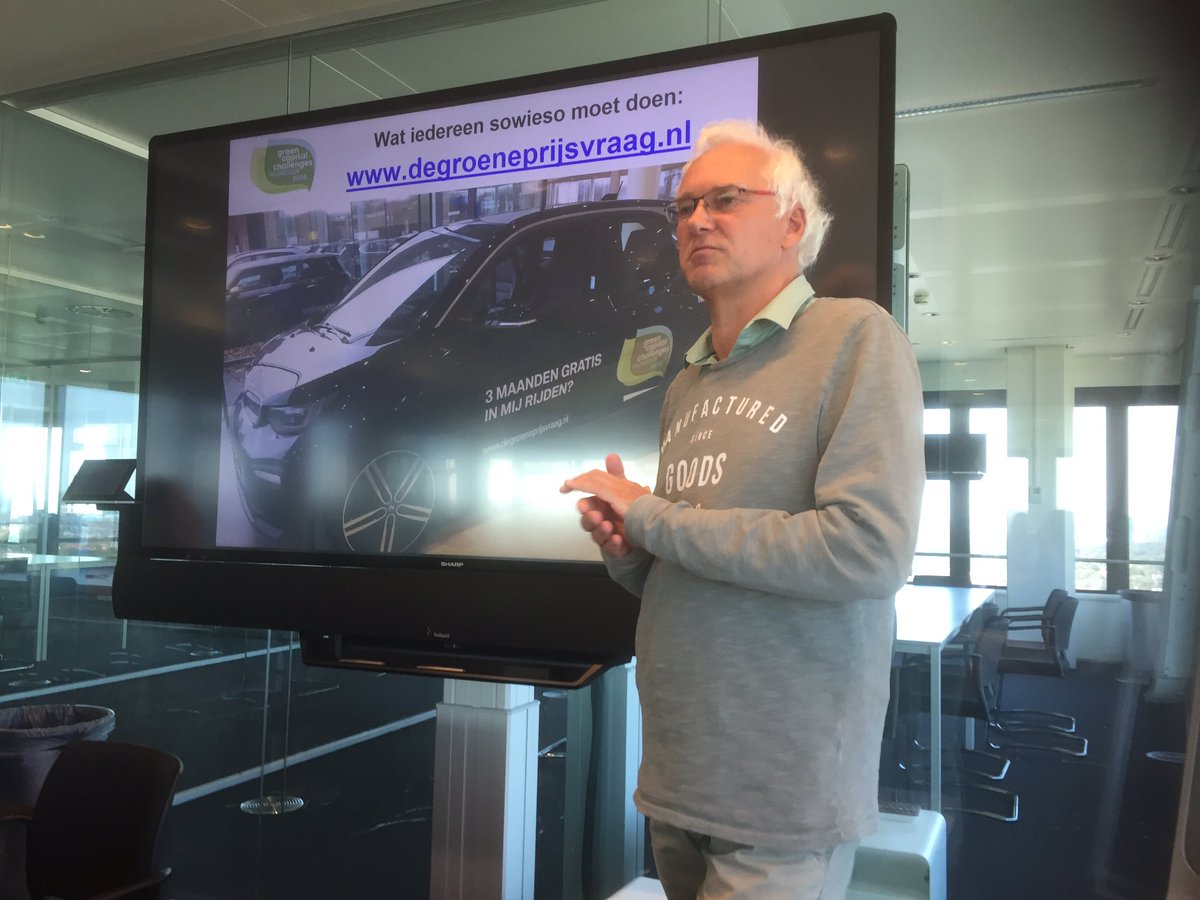 Doe je al mee aan de degroeneprijsvraag.nl ? Leerzaam en er zijn mooie prijzen te winnen, aldus <a href="/bertlagerweij/">bert lagerweij</a> regisseur van de <a href="/GreenChNijmegen/">GreenChallenges</a> <a href="/GreenCapital18/">Nijmegen European Green Capital 2018</a>