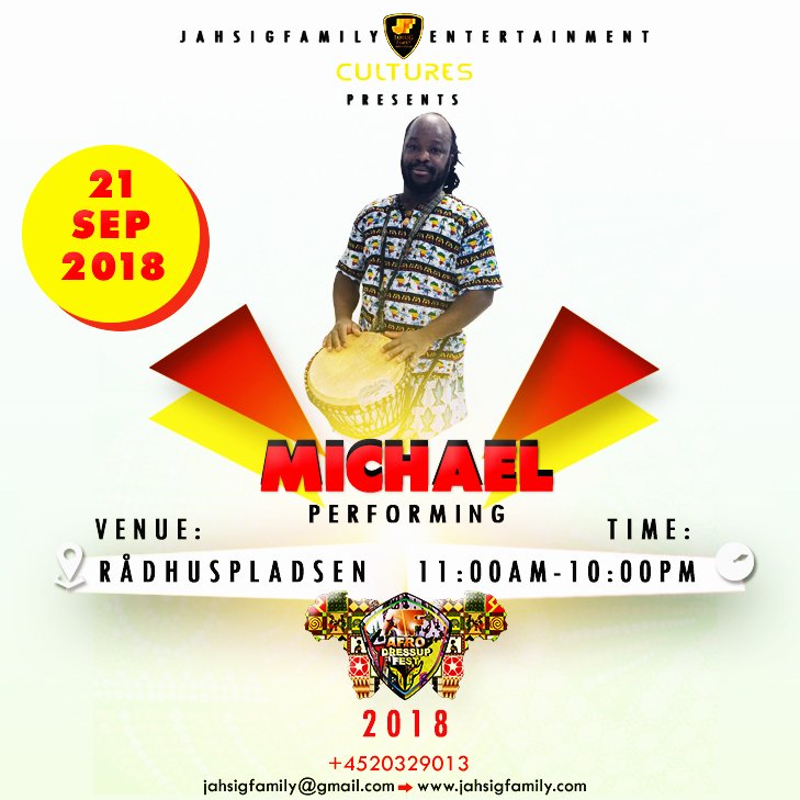 AfroDressUpFest's tweet photo. PERFORMANCING LIVE @ AFRO DRESSUP FESTIVAL 2018 COPENHAGEN DENMARK...
#AttGod #Jahsigfamily #AfroDressUpFestival #ADRUF18 #KissAfrica https://t.co/WYf7wumPU2