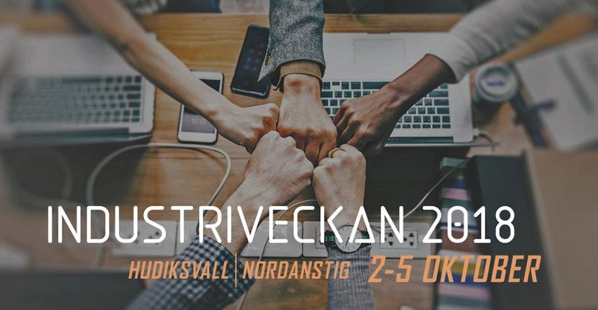 #Huddig deltar på #industriveckan. På den 2 oktober bjuder 16 industriföretag in dig som är elev i årskurs 7 till 9, vårdnadshavare, lärare eller studie- och yrkesvägledare i Hudiksvalls och Nordanstigs kommuner till besök i våra verksamheter. Läs mer facebook.com/events/2973856…