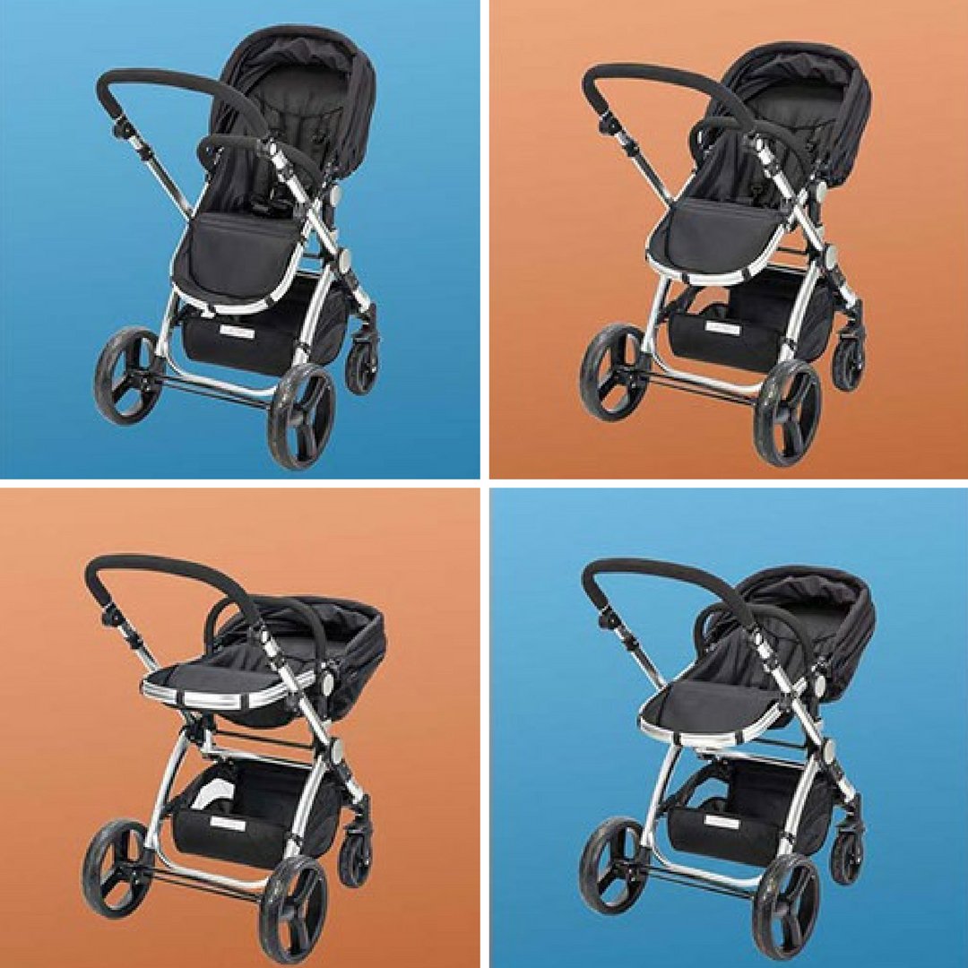 It's a beautiful day for a walk! In which position will your little one stroll today? #stroller #options #comfort #baby #toddler