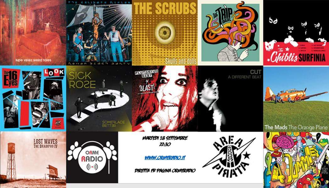 altainfe's tweet photo. Martedi iniziamo la quinta stagione su @ormeradio con uno special rock'n'roll show su @AreaPirataRec https://t.co/x2AcT81KbX