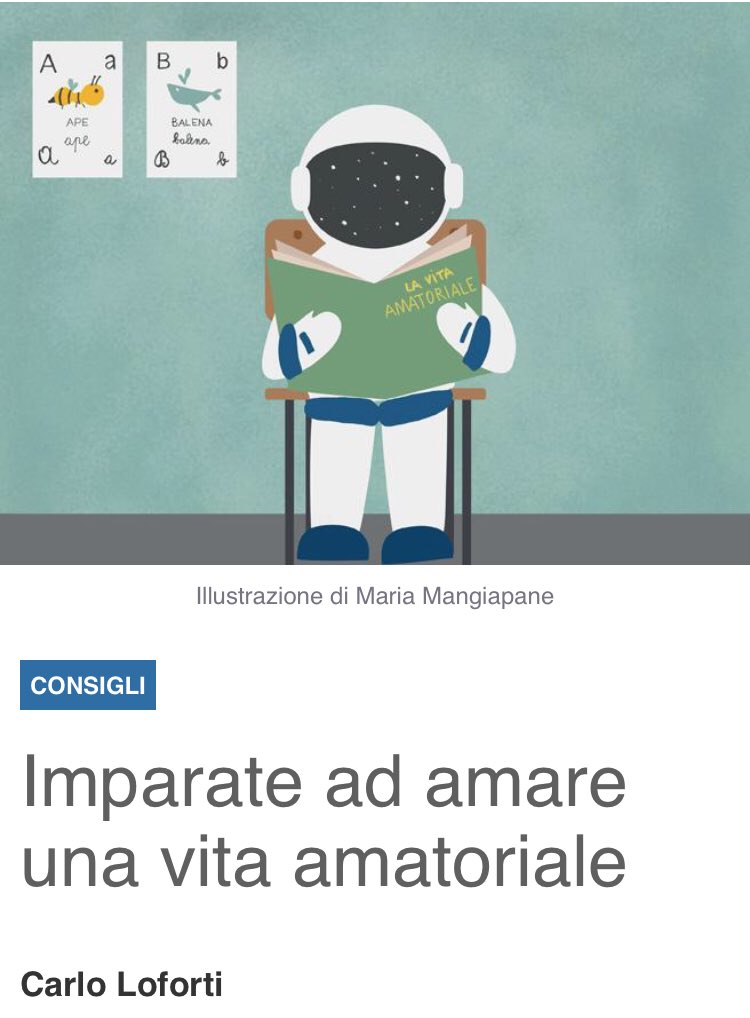 “Non credete alla favola moderna di un’esistenza eccezionale. Consumate esistenze normali. Vivete le esperienze in sé, non il vezzo di raccontarle.” Un pezzo strepitoso, di <a href="/CarloLoforti/">Carlo Loforti</a>, su <a href="/FuturaCorriere/">FuturaCorriere</a>
