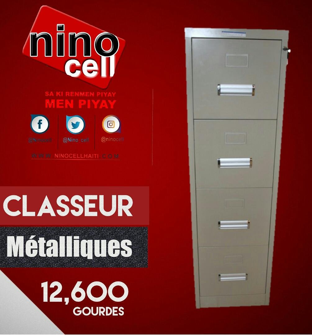 Nino_Cell's tweet photo. #special Classeur métallique 
Prix 12,600 gdes https://t.co/YEl838p7TW