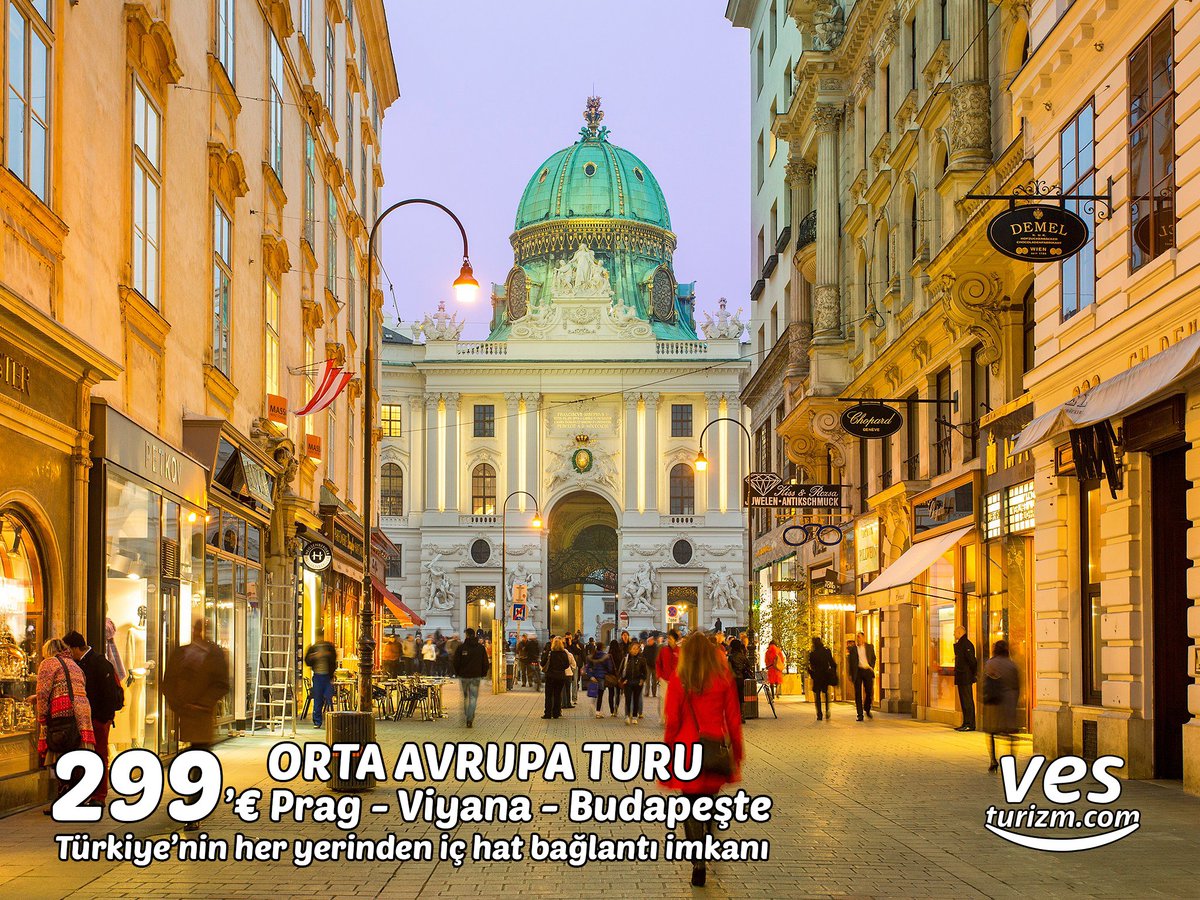 VesTurizm's tweet photo. ✅ "Türk Hava Yolları" ile ORTA AVRUPA TURU ✅

☑ Kösice Şehir Turu Dahildir

☑ 6 Gece 7 Gün

✔ Prag - Viyana - Budapeşte

✔ Türkiye’nin her yerinden iç hat bağlantı imkanı ✔

https://t.co/pRpVPqNQdc - 0312 430 44 30 https://t.co/380eEVRDfx