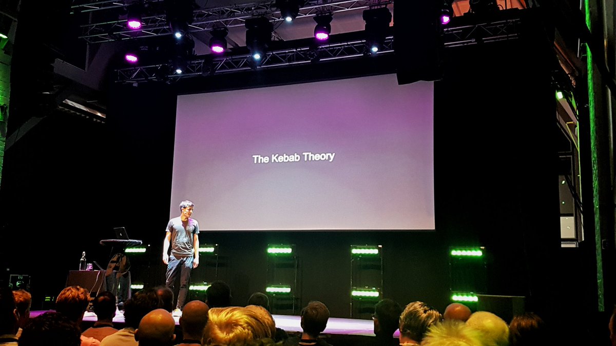 First medical doctor presenting in #ClojuTRE on ML, Kebab Theory and Fapsperiments.