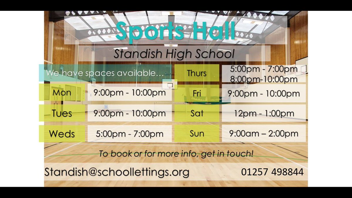 Standish SLS tweet media