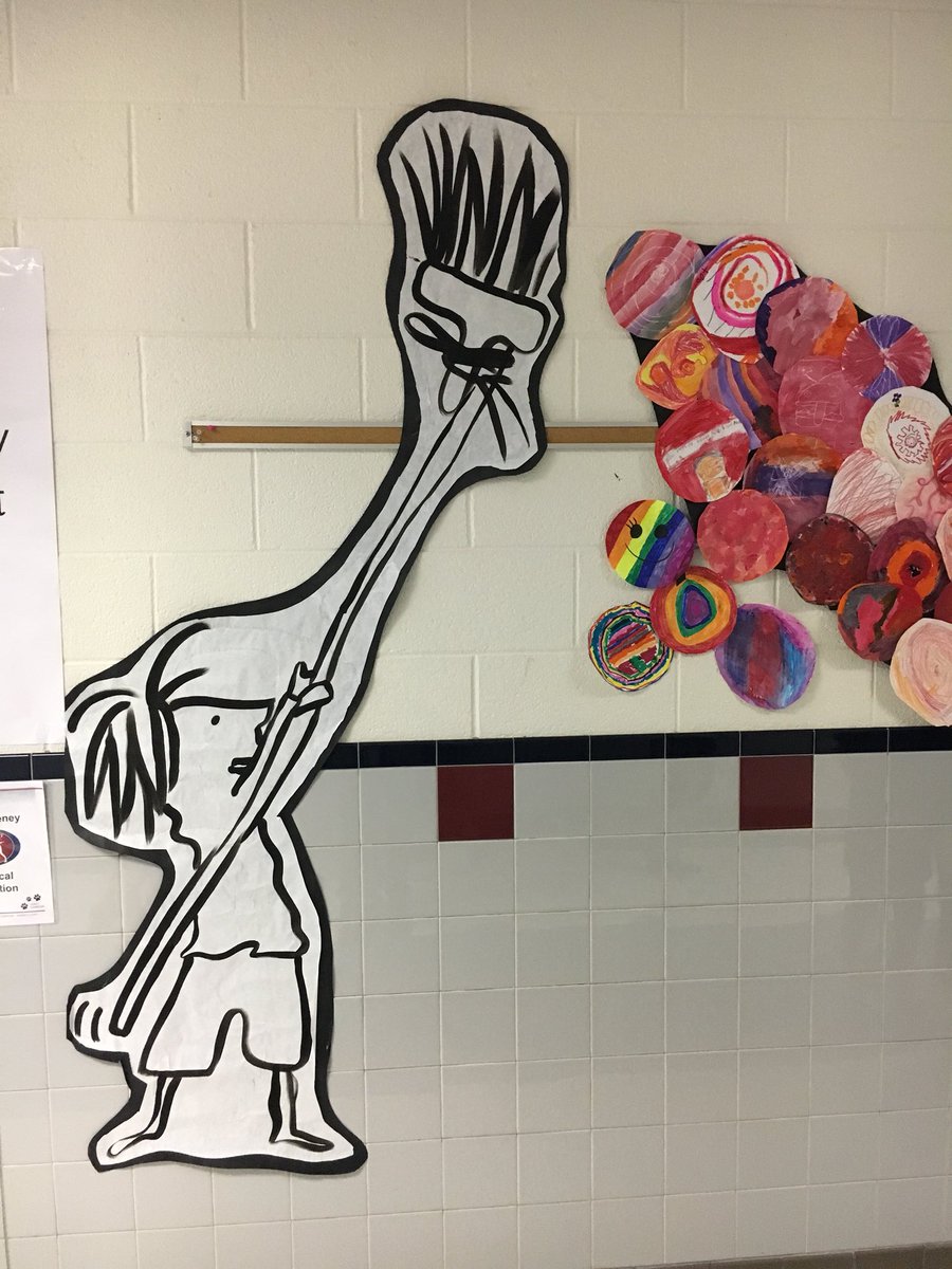 LCPSLegacy's tweet photo. International Dot Day is Monday!!!  @LCPSLegacy don’t forget to wear your dot/s on Monday!  Thank you to our fantastic art teachers @lrimmel and Ali Bradley for leading this wonderful learning experience! #lcps19 https://t.co/kYanxxGSXM