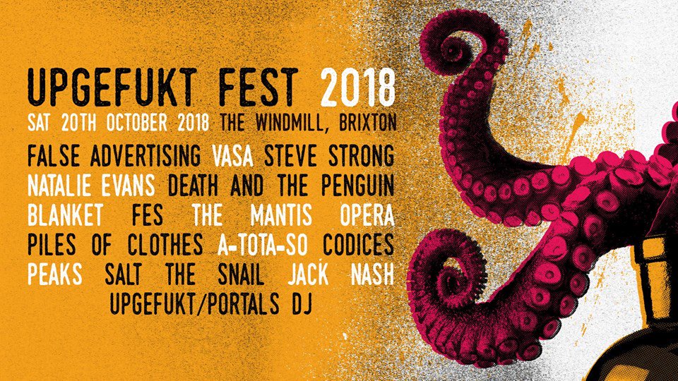 Next month I'm heading to the big city for <a href="/upgefukt/">UPGEFUKT</a> fest. Bring your Mums, 'cause one's going to be lovely. xoxo