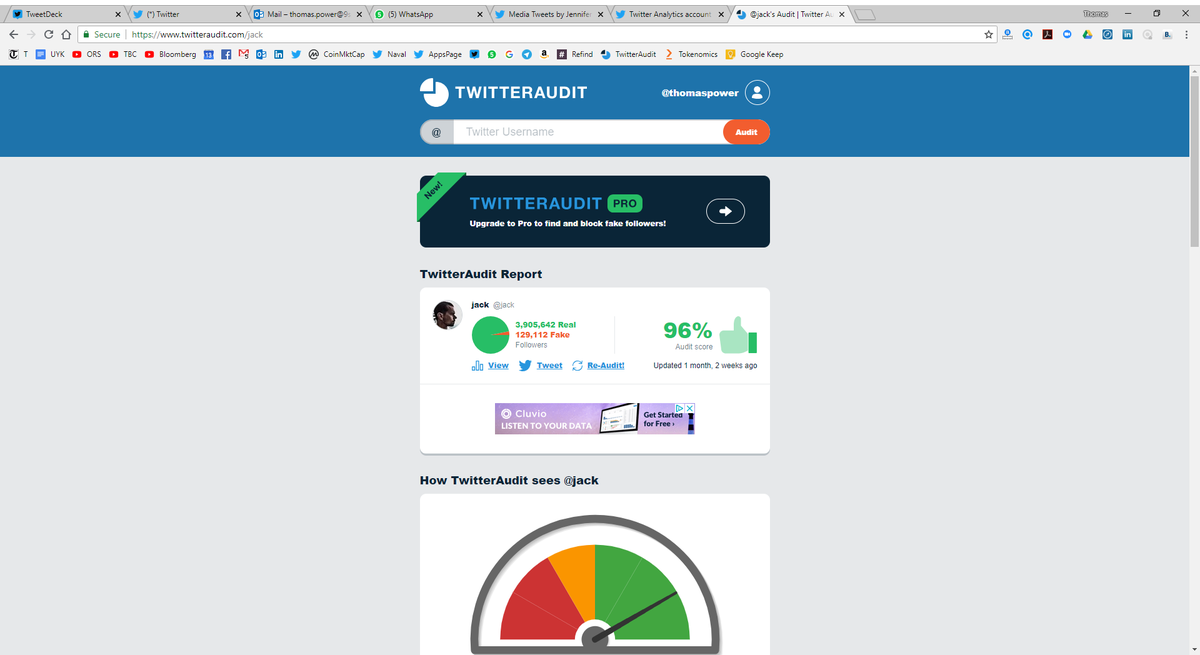 laVeilleTechno's tweet photo. RT @thomaspower Good to see @jack @twitter flushing accounts & fake followers #bots https://t.co/cZv0t7vFRk & https://t.co/fw69INOu8i 4,767 fakers to go cc @Marthalanefox cc @davc @grossnasty #twitteraudit @omerginor @thecounter #twittercounter https://t.co/5RkIDLCBR9
