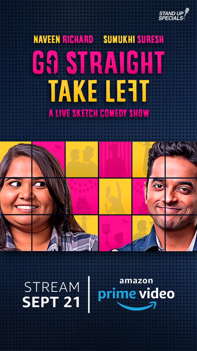 Yes, the rumours are true. “Go Straight Take Left” will be releasing on @PrimeVideoIN on Sep 21st. Here is the official poster. @sumukhisuresh and I encourage you to spread the word, to curb the spread of otherwise fake news.