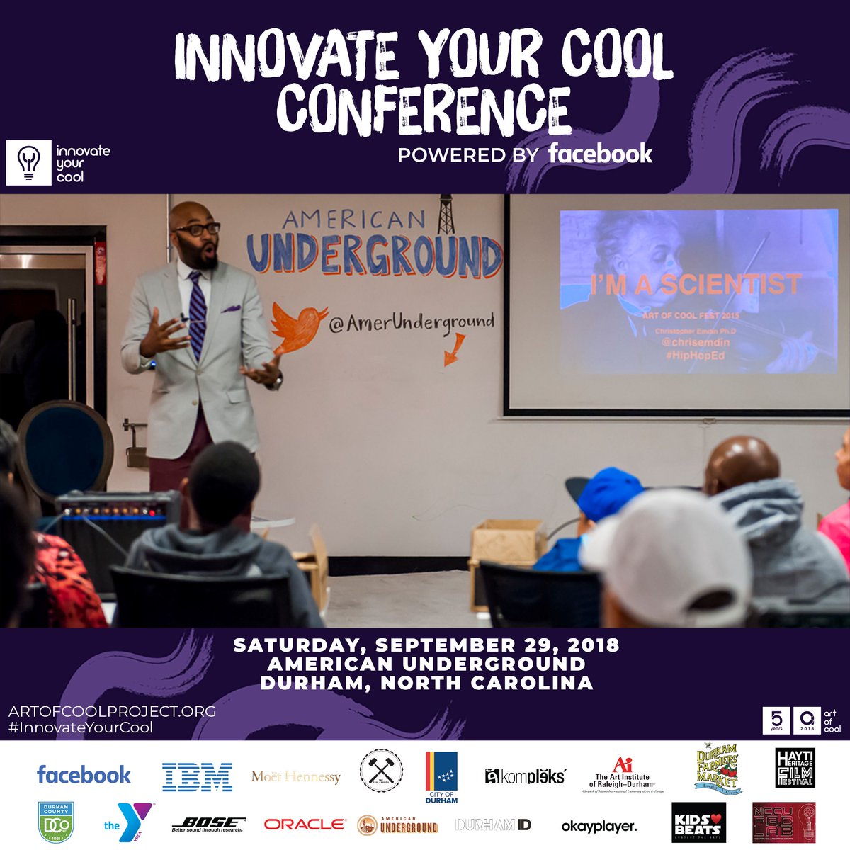 Celebrating all things #Innovation #Music #Culture 

To RSVP visit Artofcoolproject.org