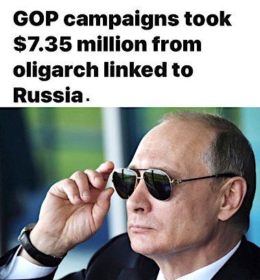 Arctic__char's tweet photo. @LindseyGrahamSC Seriously...You Republicans needs to get off of Putin's teat, Senator Graham, and recommit to America and American values instead. #
#CultureOfCorruption @GOP https://t.co/2LNIAfHG50
