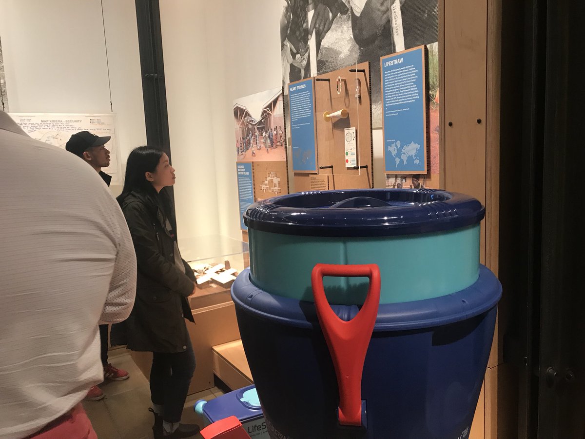 designother90's tweet photo. Over 700 people joined us to celebrate the opening of #DesignWithThe90 at the @GateFoundation Discovery Center & half of the designers featured attended! Inspiring work from around the world! @cooperhewitt https://t.co/apiJKkfM3X
