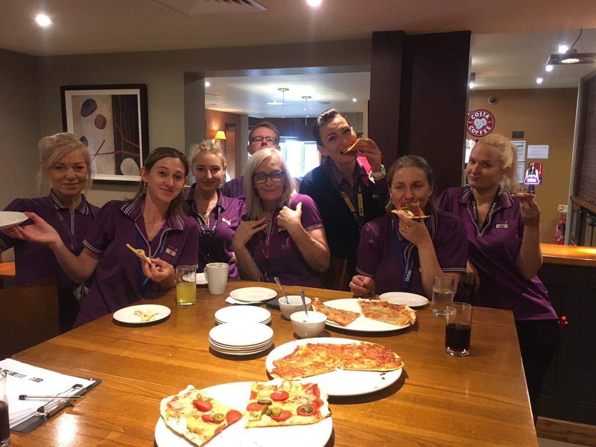 Happy housekeepers 😉 pizza time <a href="/prestoncentral1/">Preston Central PI</a> #housekeepingappreciationweek    <a href="/kerrylawson16/">Kerry Lawson</a> <a href="/stanshaz/">sharon donlon</a> <a href="/LozzaxmxMarsden/">Laura marsden</a> great team much love 💕