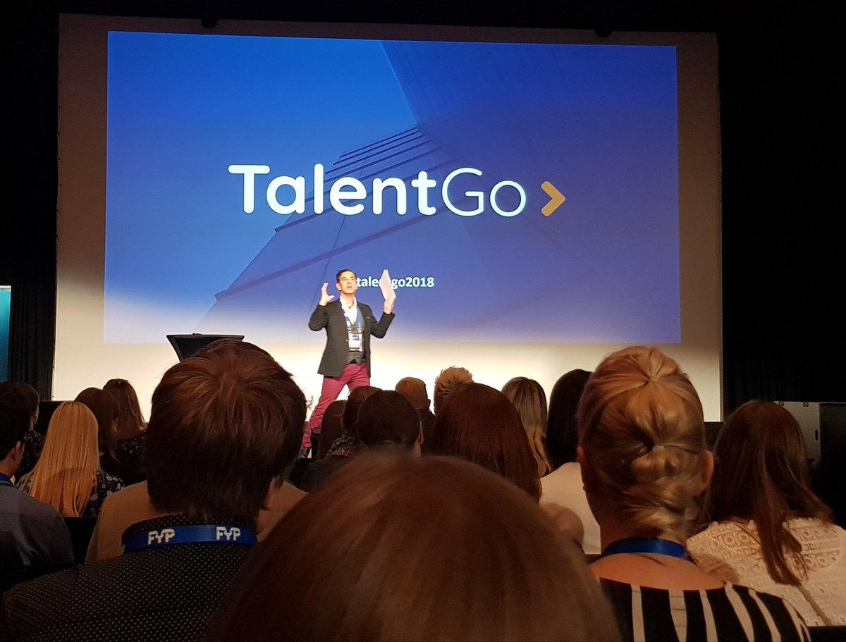 AnttiHyn's tweet photo. It's Friday at the beautiful @ClarionHotel, @anchaker is on stage and TalentGo starts now! Let's see what fuzz is about🏆👩🏼‍🎓👨‍🎓👩‍💻👓🎓🧢👟

#talentgo2018 #fyp #tek #ekonomit #keynote #talent #friday #learning #networking #neverstoplearning #finland https://t.co/d3VIYfLAf3