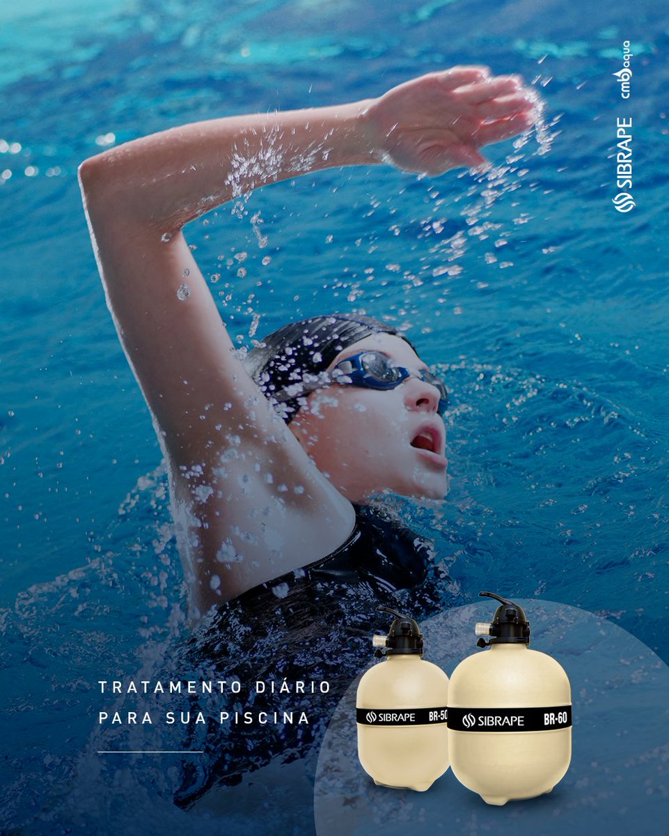Mantenha sua piscina limpa todos os dias! Os filtros BR SIBRAPE oferecem distribuição homogênea de água, que otimizam ao máximo a filtração. 

Escolha o filtro que melhor atende a sua necessidade, acesse: goo.gl/9ULfBm