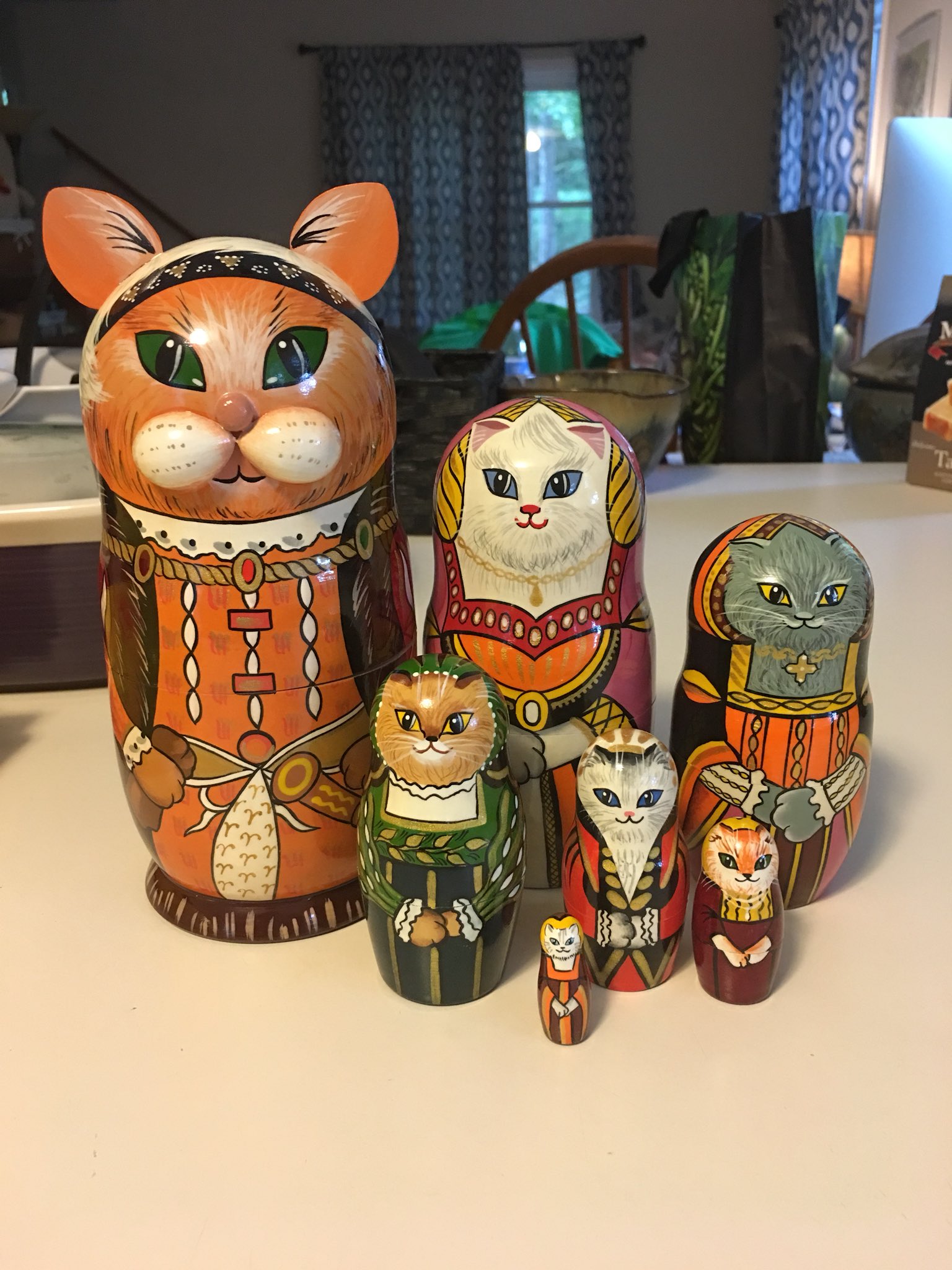 henry viii nesting dolls